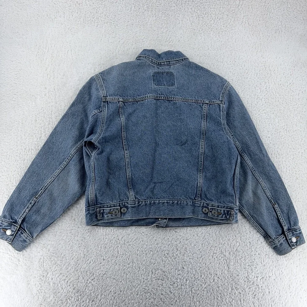 Vintage 90s Levis Denim Trucker‎ Jacket Mens M 77441-7112 Classic USA
